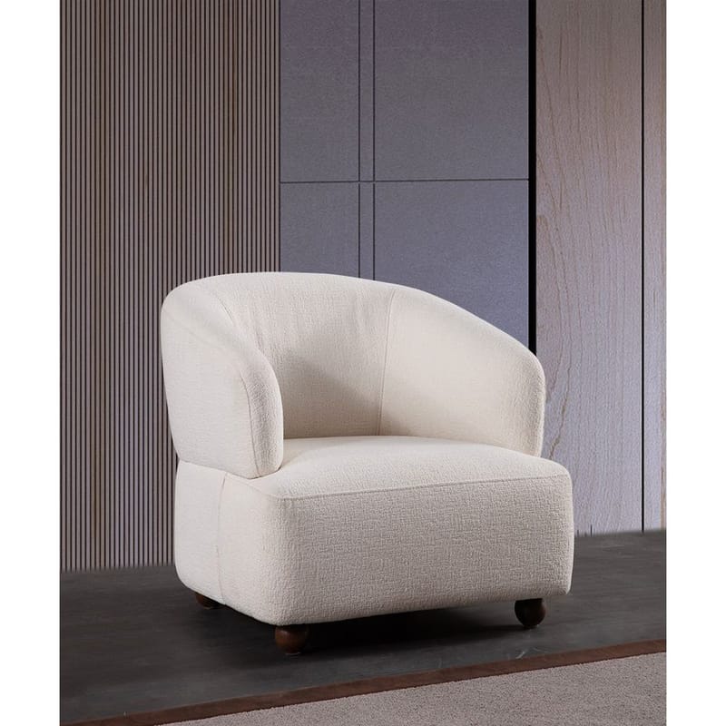 Elvaris Fåtölj - Vit - Möbler - Stolar & fåtöljer - Fåtölj