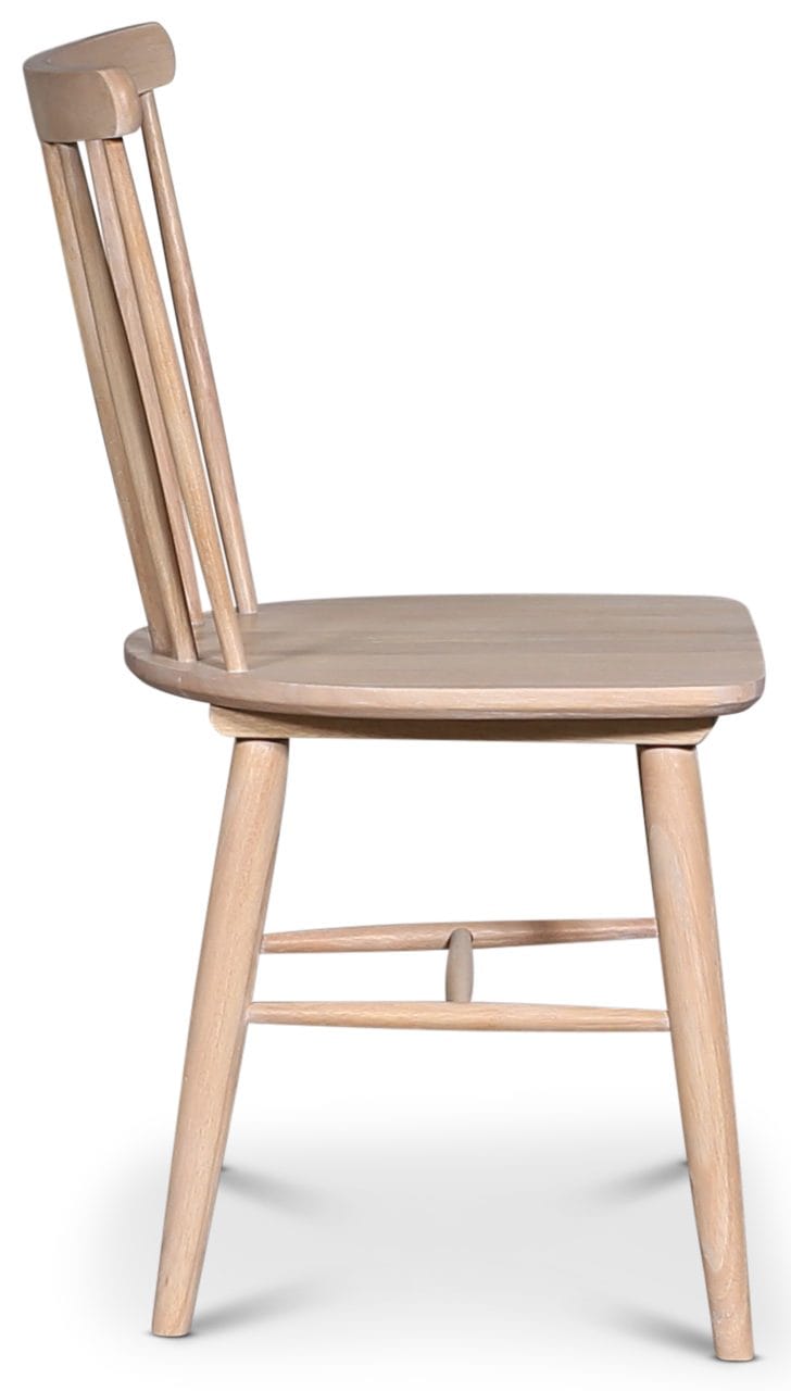 Emil pinnstol i whitewash - Whitewash - Möbler - Stolar & fåtöljer - Matstol & köksstol