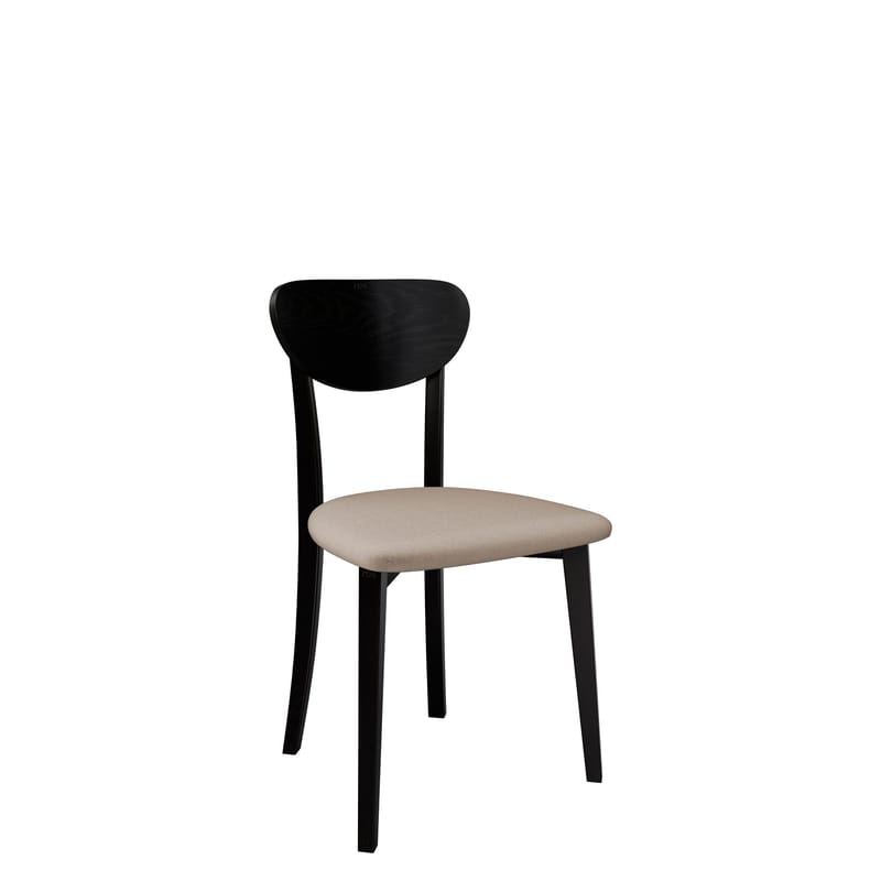 Esher Matstol - svart, beige - Möbler - Stolar & fåtöljer - Matstol & köksstol