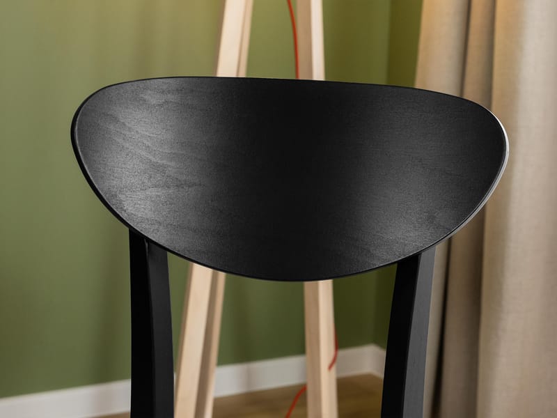 Esher Matstol - svart, brun - Möbler - Stolar & fåtöljer - Matstol & köksstol