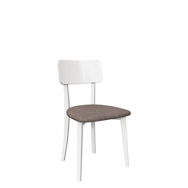 Esher Matstol - vit, brun - Möbler - Stolar & fåtöljer - Matstol & köksstol