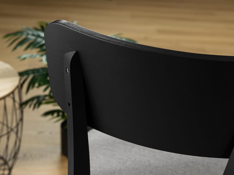 Esher Matstol - vit, brun - Möbler - Stolar & fåtöljer - Matstol & köksstol