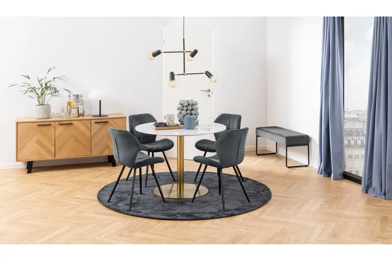 Eslida Matstol - Grå - Möbler - Stolar & fåtöljer - Matstol & köksstol