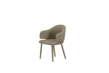 Evelin Matstol - beige - Möbler - Stolar & fåtöljer - Karmstol