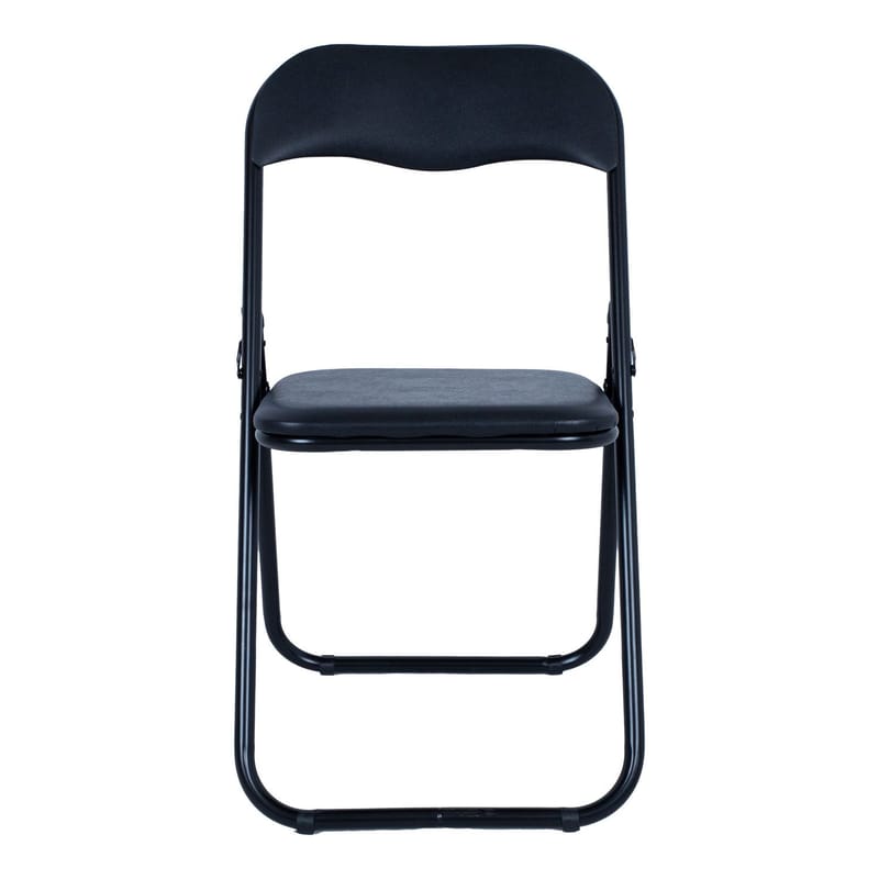 Fällstol Caterina PVC - Svart - Möbler - Stolar & fåtöljer - Klappstol & stapelbara stolar