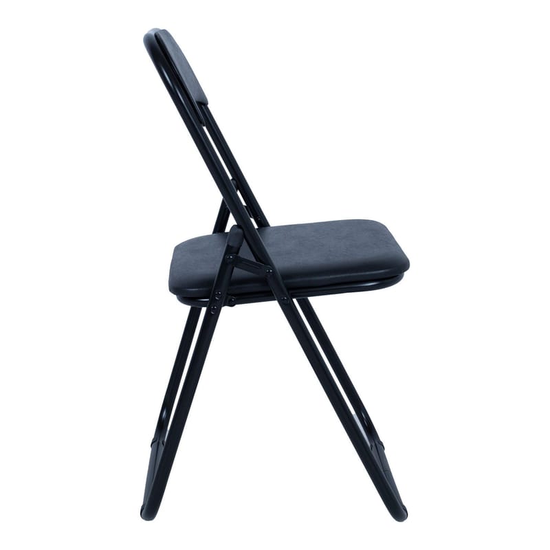 Fällstol Caterina PVC - Svart - Möbler - Stolar & fåtöljer - Klappstol & stapelbara stolar