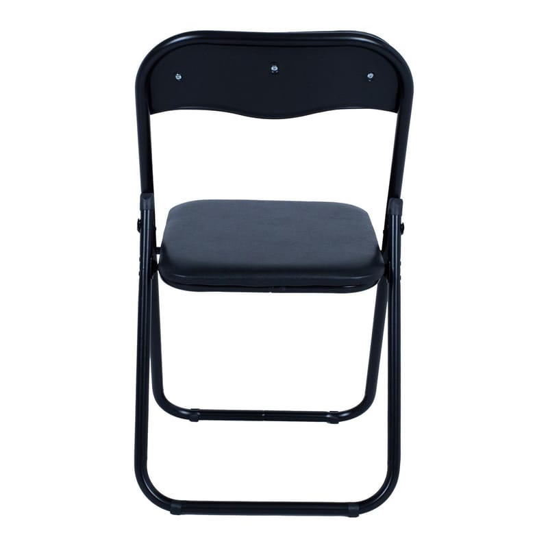 Fällstol Caterina PVC - Svart - Möbler - Stolar & fåtöljer - Klappstol & stapelbara stolar