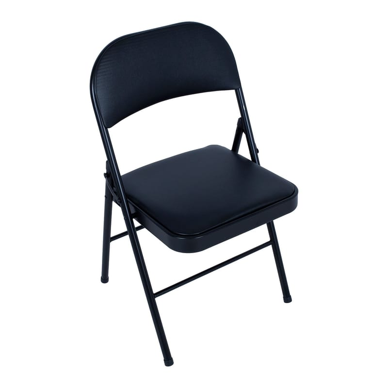 Fällstol Piknik PU - svart - Möbler - Stolar & fåtöljer - Klappstol & stapelbara stolar