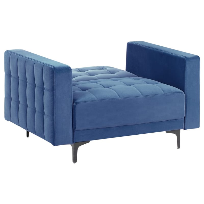 Fåtölj Aberdeen - Blå, Svart - Möbler - Stolar & fåtöljer - Fåtölj - Liggfåtölj