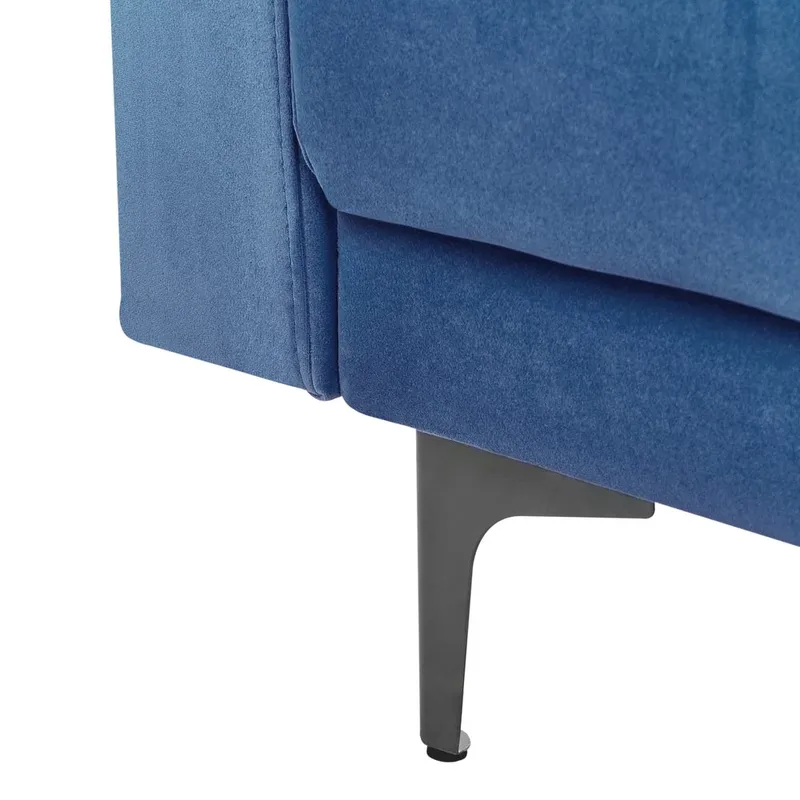 Fåtölj Aberdeen - Blå, Svart - Möbler - Stolar & fåtöljer - Fåtölj