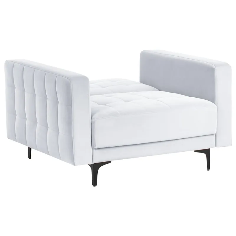 Fåtölj Aberdeen - Ljusgrå, svart - Möbler - Stolar & fåtöljer - Fåtölj - Liggfåtölj