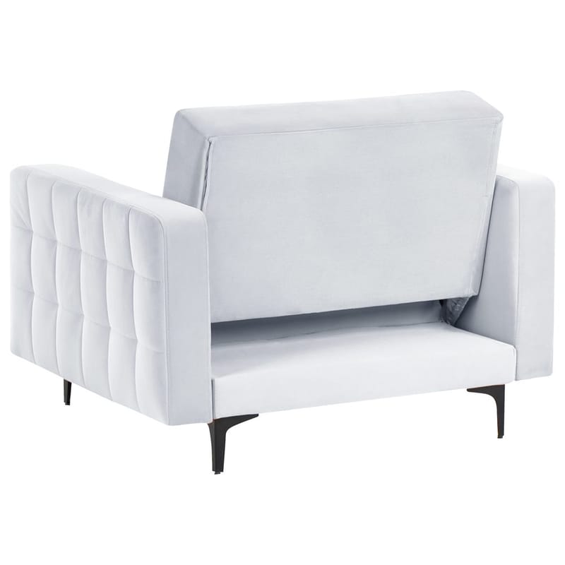 Fåtölj Aberdeen - Ljusgrå, svart - Möbler - Stolar & fåtöljer - Fåtölj - Bäddfåtölj