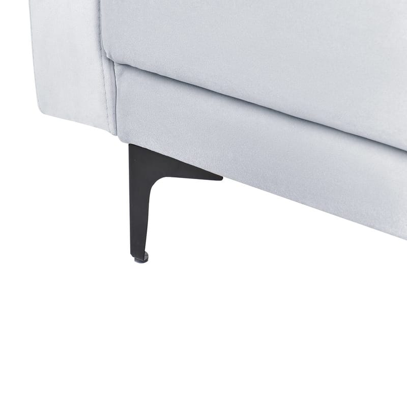 Fåtölj Aberdeen - Ljusgrå, svart - Möbler - Stolar & fåtöljer - Fåtölj - Liggfåtölj