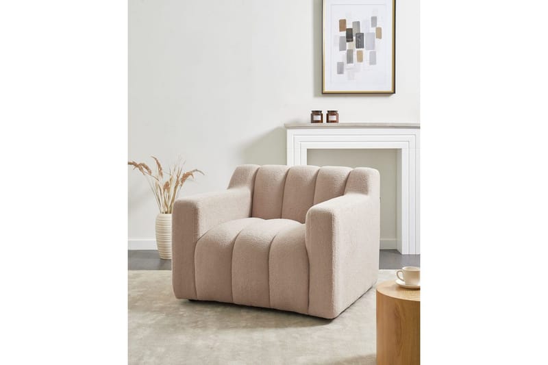 Fåtölj Agerup - Beige - Möbler - Stolar & fåtöljer - Fåtölj