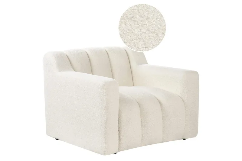 Fåtölj Agerup - Vit - Möbler - Stolar & fåtöljer - Fåtölj