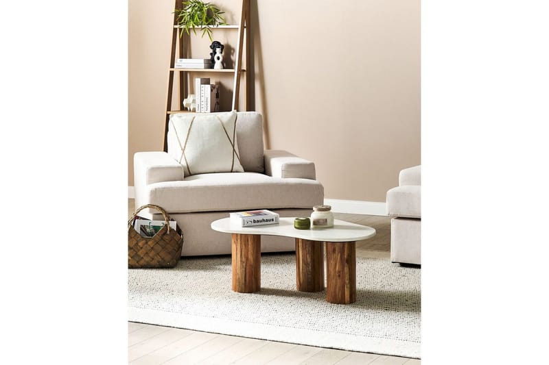 Fåtölj Alla set om 2 Beige - Beige - Möbler - Stolar & fåtöljer - Fåtölj