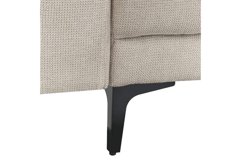 Fåtölj Alnes Beige/svart - Beige/svart - Möbler - Stolar & fåtöljer - Fåtölj