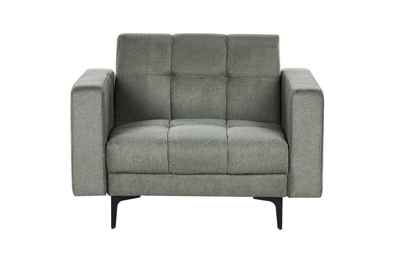 Fåtölj Alnes Grön/Svart - Grön/Svart - Möbler - Stolar & fåtöljer - Fåtölj