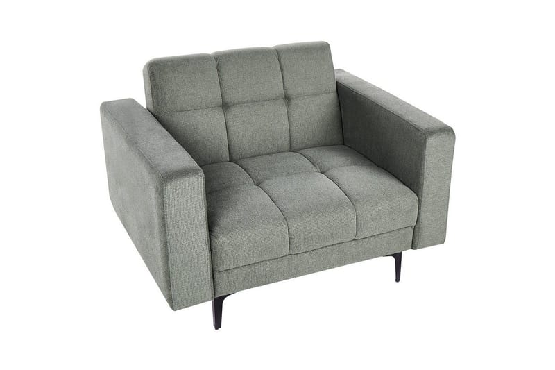 Fåtölj Alnes Grön/Svart - Grön/Svart - Möbler - Stolar & fåtöljer - Fåtölj