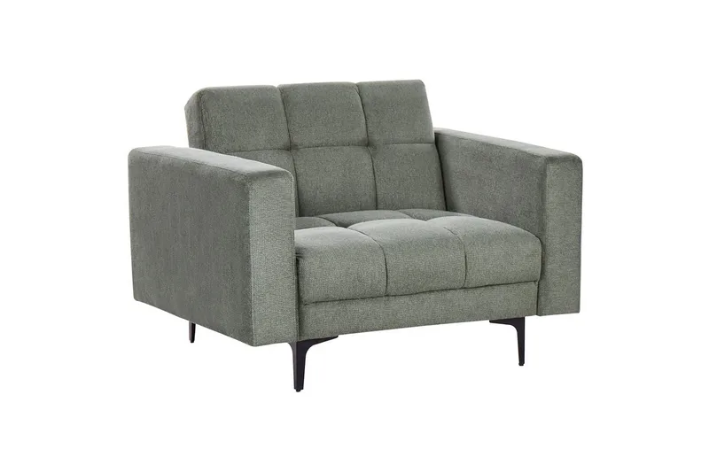 Fåtölj Alnes Grön/Svart, Grön/Svart