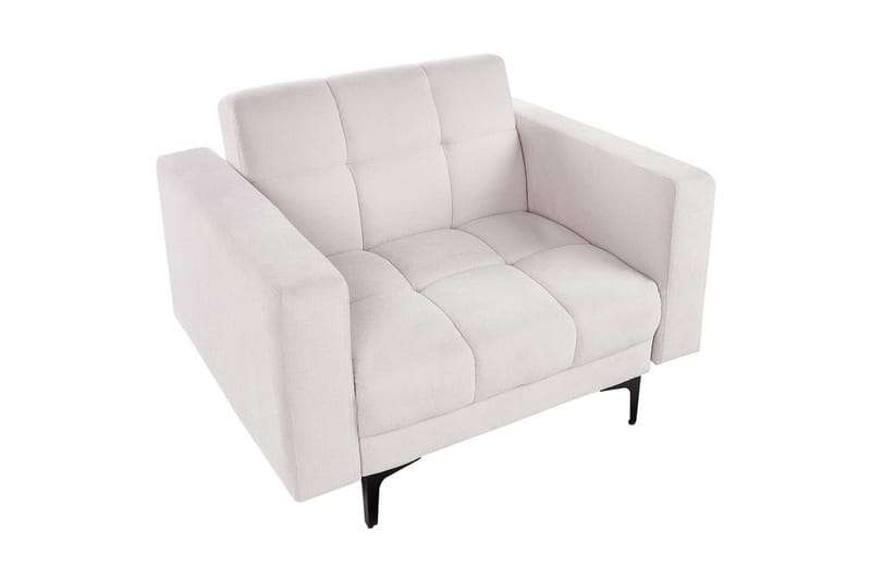 Fåtölj Alnes Off-white/Svart - Off-white/Svart - Möbler - Stolar & fåtöljer - Fåtölj