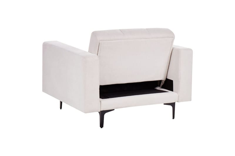 Fåtölj Alnes Off-white/Svart - Off-white/Svart - Möbler - Stolar & fåtöljer - Fåtölj