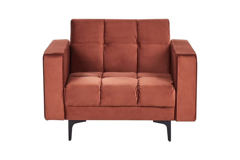 Fåtölj Alnes Röd/Svart - Röd/Svart - Möbler - Stolar & fåtöljer - Fåtölj