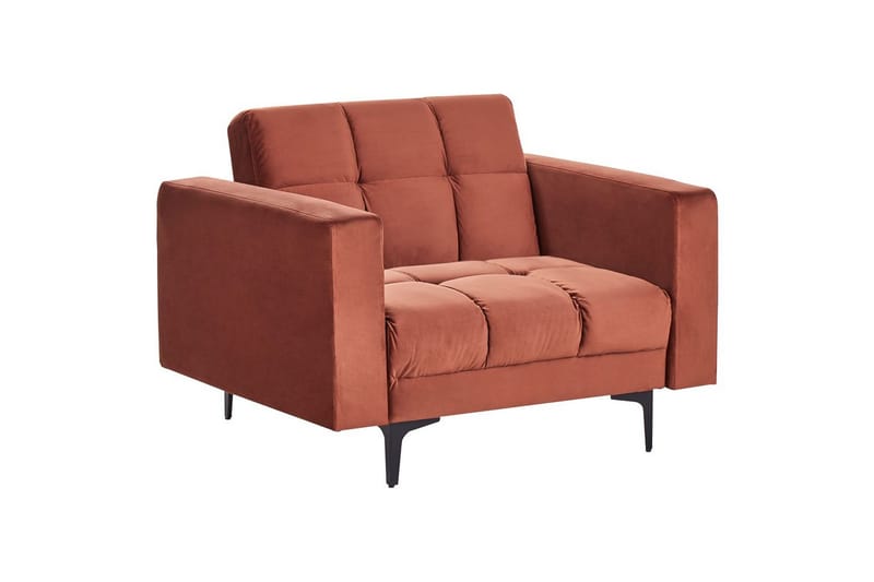 Fåtölj Alnes Röd/Svart, Röd/Svart