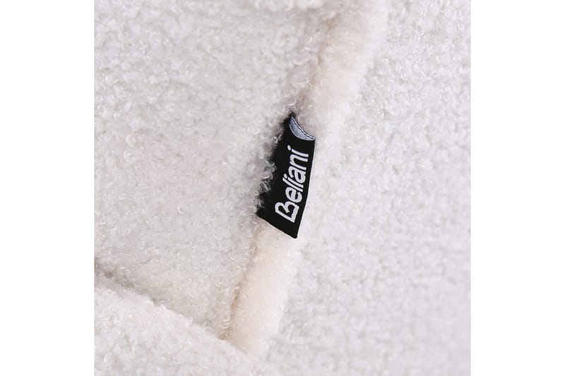 Fåtölj Alnes Vit/Svart - Vit/Svart - Möbler - Stolar & fåtöljer - Fåtölj