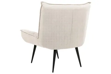 Fåtölj Alvesta - Beige, svart - Möbler - Stolar & fåtöljer - Fåtölj