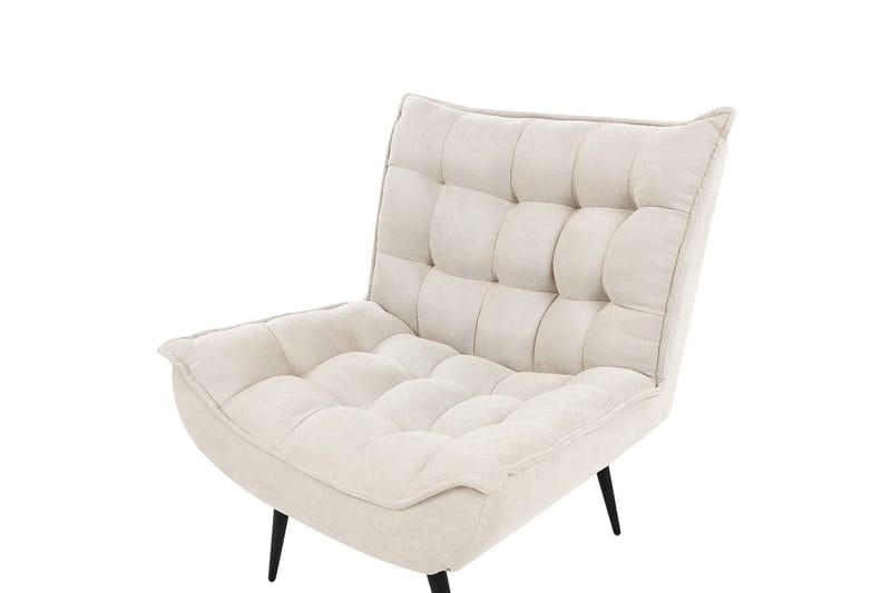 Fåtölj Alvesta - Beige, svart - Möbler - Stolar & fåtöljer - Fåtölj