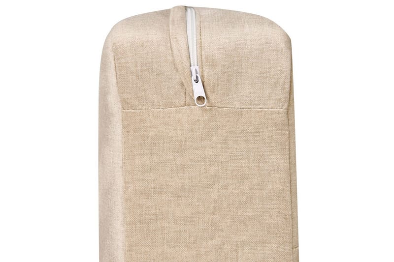 Fåtölj Asker - Sandbeige, ljust trä - Möbler - Stolar & fåtöljer - Fåtölj