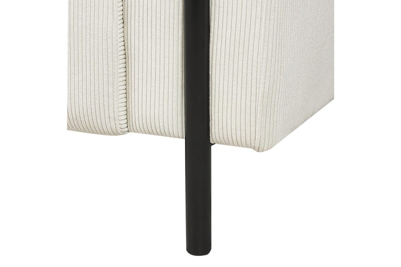 Fåtölj Askim - Off-white, Svart/Manchestertyg - Möbler - Stolar & fåtöljer - Fåtölj