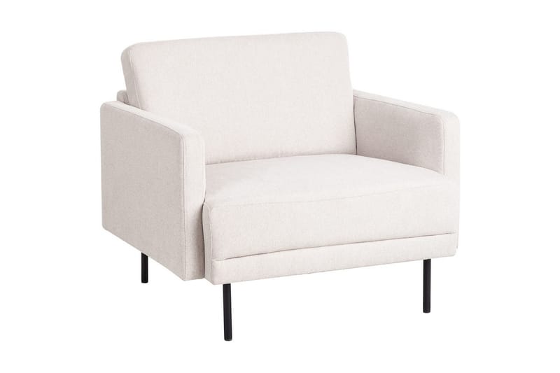 Fåtölj Breda - Beige, svart - Möbler - Stolar & fåtöljer - Fåtölj