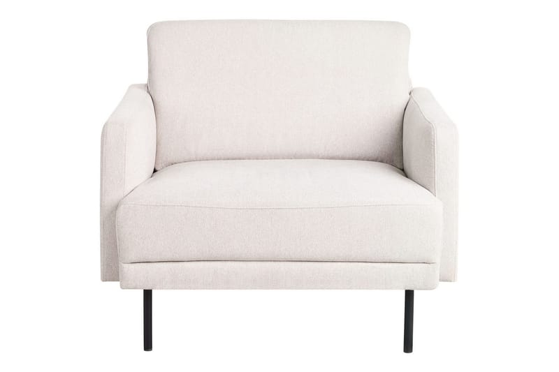 Fåtölj Breda - Beige, svart - Möbler - Stolar & fåtöljer - Fåtölj