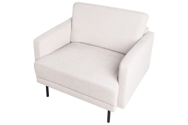 Fåtölj Breda - Beige, svart - Möbler - Stolar & fåtöljer - Fåtölj