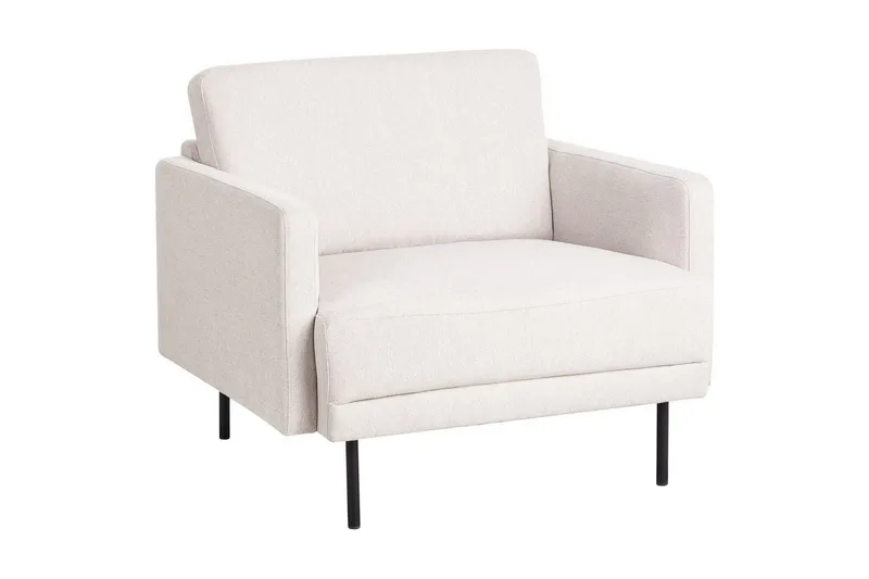Fåtölj Breda, Beige, svart