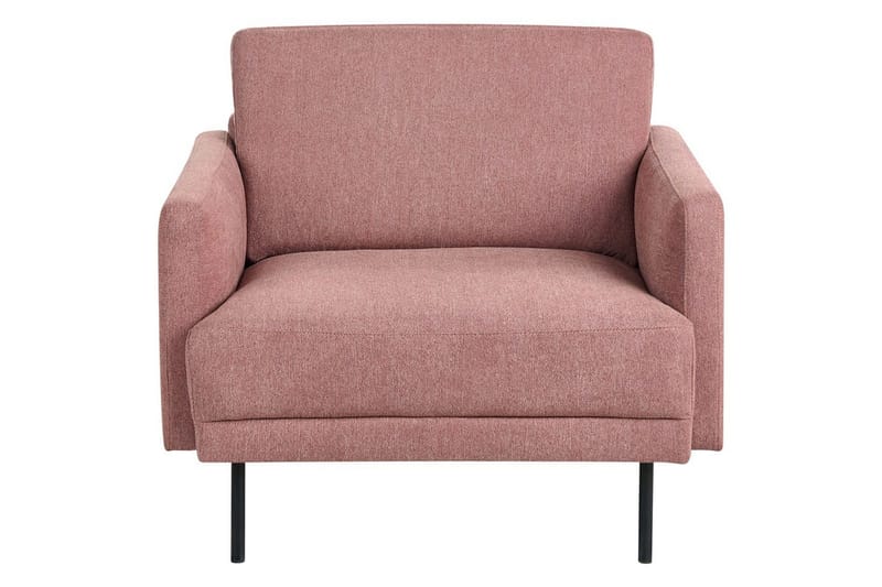 Fåtölj Breda - Rosa, Svart - Möbler - Stolar & fåtöljer - Fåtölj
