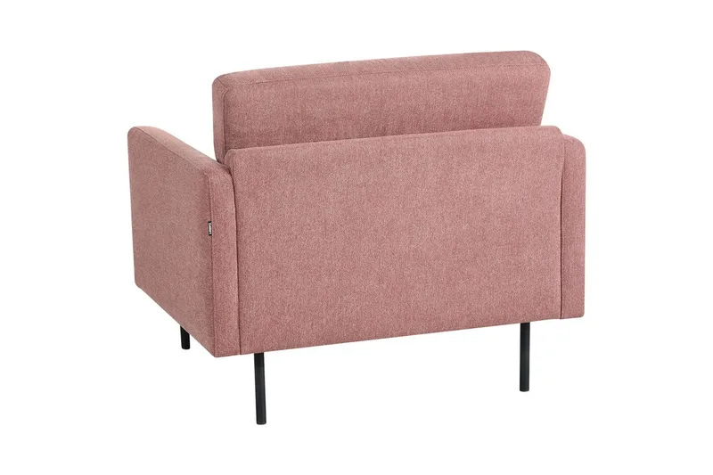 Fåtölj Breda - Rosa, Svart - Möbler - Stolar & fåtöljer - Fåtölj