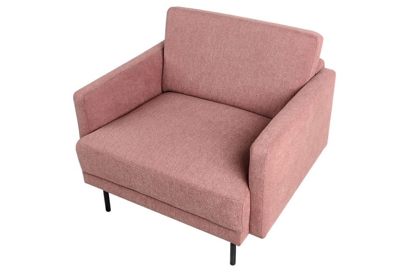 Fåtölj Breda - Rosa, Svart - Möbler - Stolar & fåtöljer - Fåtölj