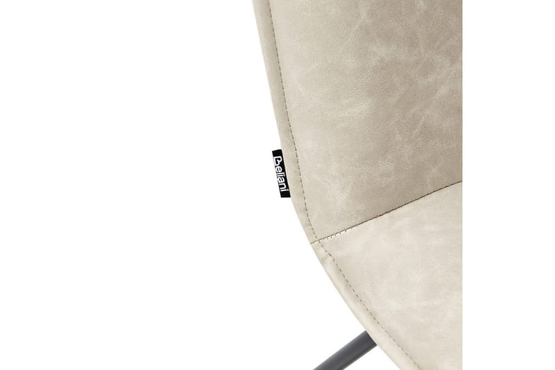 Fåtölj Cotulla - Beige/Konstläder - Möbler - Stolar & fåtöljer - Fåtölj