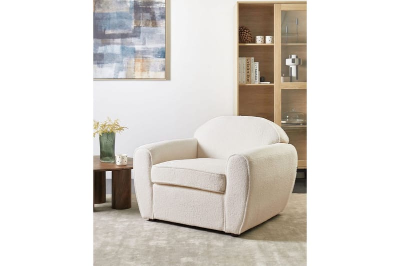 Fåtölj Ellede - Beige - Möbler - Stolar & fåtöljer - Fåtölj