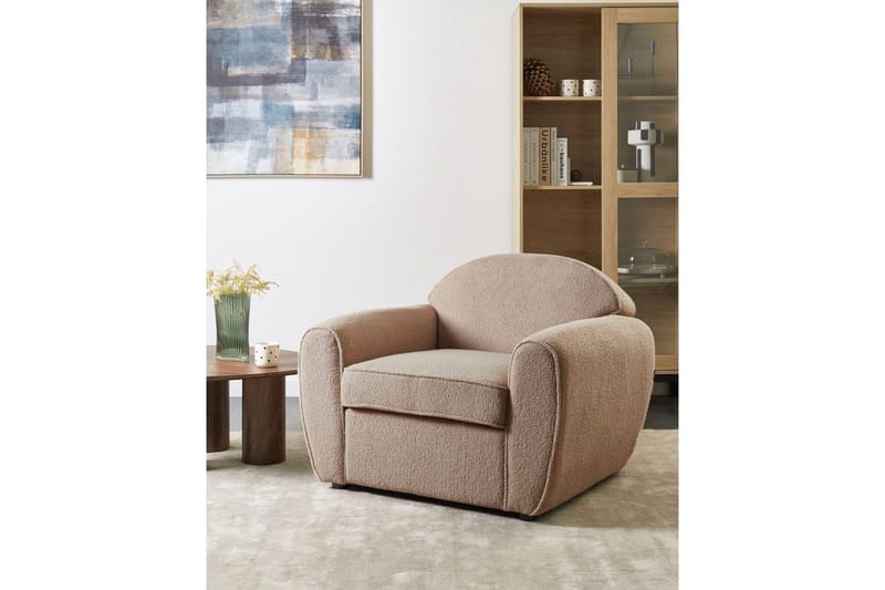 Fåtölj Ellede - Brun - Möbler - Stolar & fåtöljer - Fåtölj