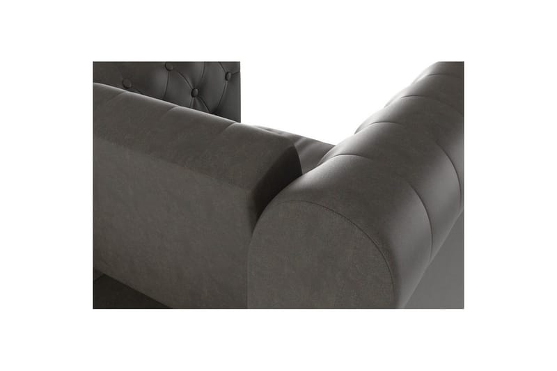 Fåtölj Felix Antracit, Mikrofiber/Trä/Metall - Antracit, Mikrofiber/Trä/Metall - Möbler - Stolar & fåtöljer - Fåtölj