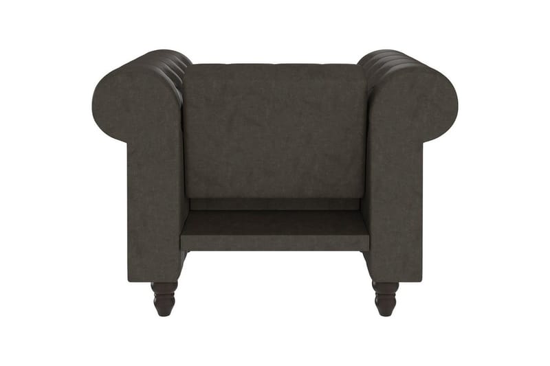 Fåtölj Felix Antracit, Mikrofiber/Trä/Metall - Antracit, Mikrofiber/Trä/Metall - Möbler - Stolar & fåtöljer - Fåtölj