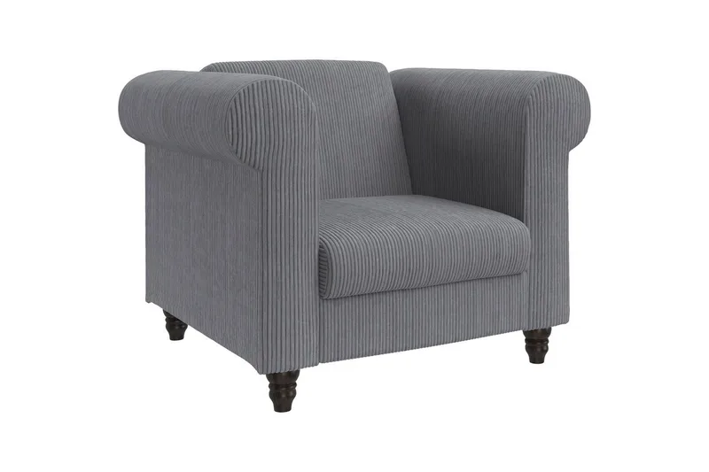 Fåtölj Felix II Grå - Grå - Möbler - Stolar & fåtöljer - Fåtölj