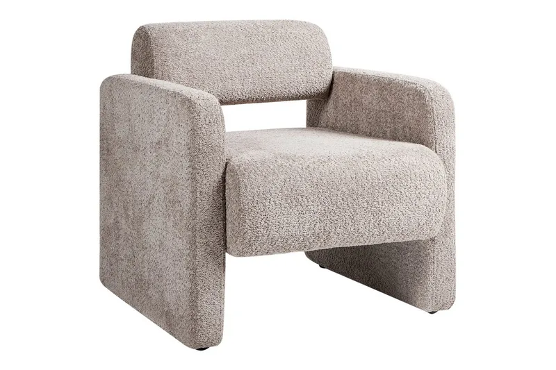 Fåtölj Hallsberg - Beige - Möbler - Stolar & fåtöljer - Fåtölj