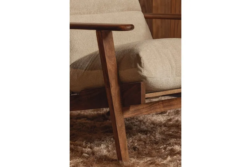 Fåtölj Houston - Naturell - Möbler - Stolar & fåtöljer - Fåtölj