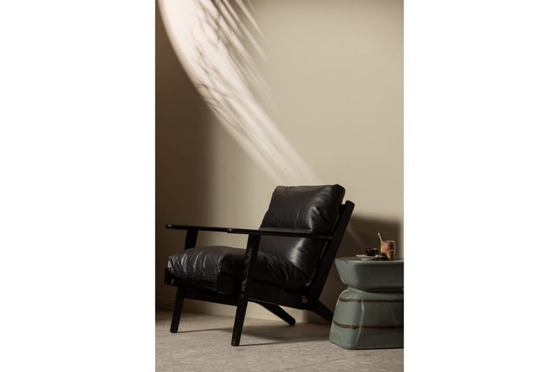 Fåtölj Houston - Svart - Möbler - Stolar & fåtöljer - Fåtölj