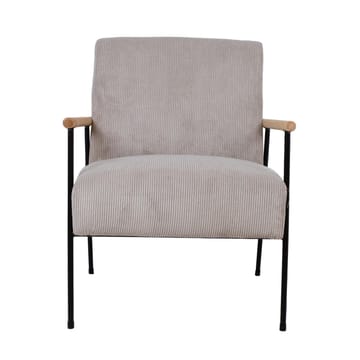Fåtölj Jade 63x75,5x85,5 cm - Gråbeige - Möbler - Stolar & fåtöljer - Fåtölj - Skinnfåtölj & läderfåtölj